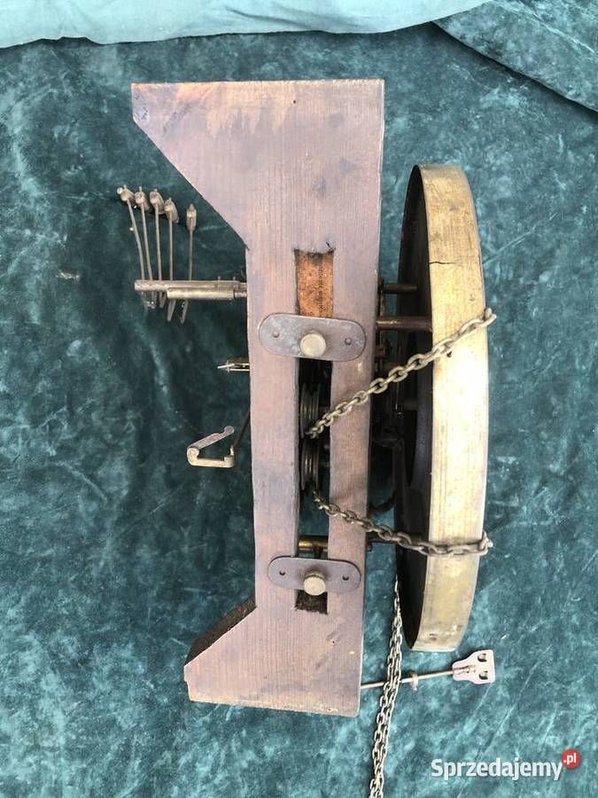 Zabytkowy zegar Becker Łowicz