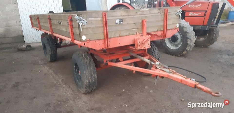 Przyczepa wywrotka HL 8011 zarejestrowana sprzedam