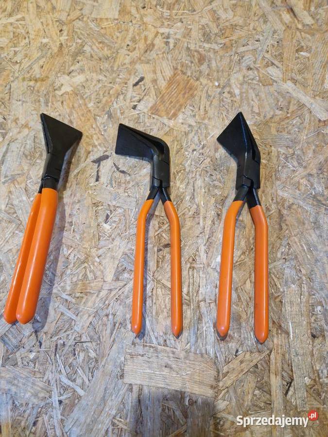 KOMPLET SZCZYPIEC DEKARSKICH DO GIĘCIA BLACHY Głogowa