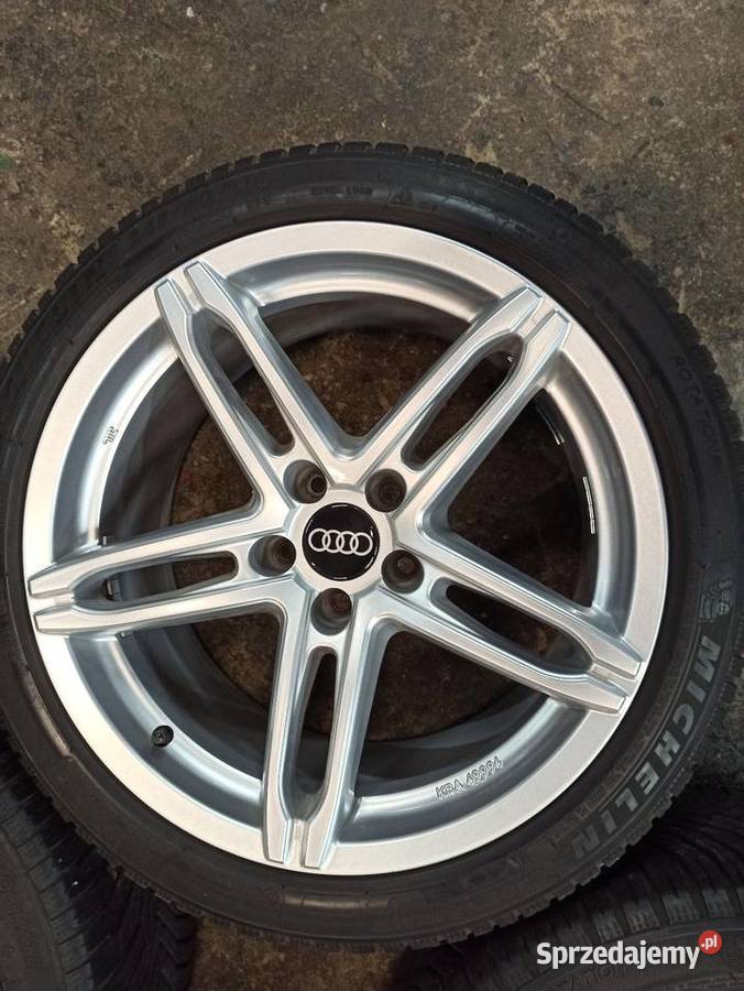 Alufelgi Audi 5x112 R18 Opony Zimowe Michelin Milejów-Osada