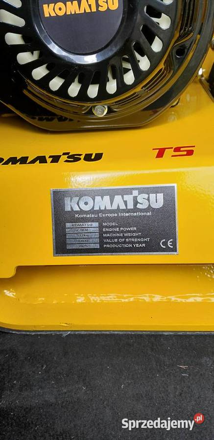 Markowa zagęszczarka Komatsu TS 74 Puławy