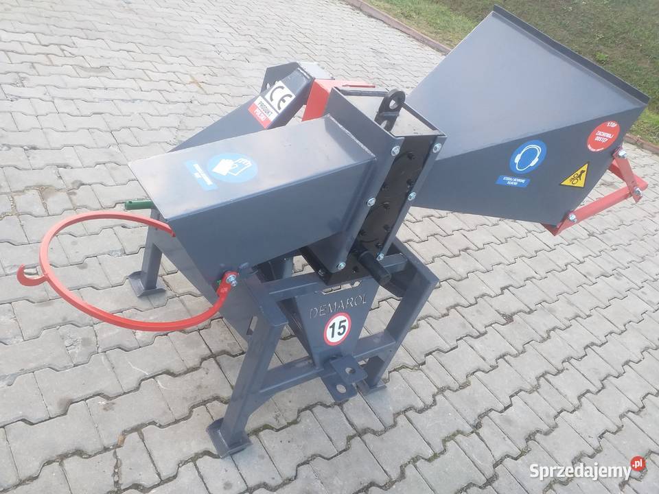 Nowy rębak do gałęzi TAJGA walcowy Istebna