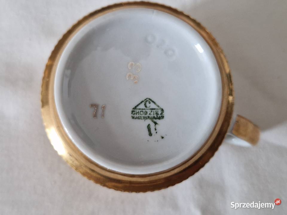 Duo do kawy filiżankaspodek Chodzież Roman Warszawa