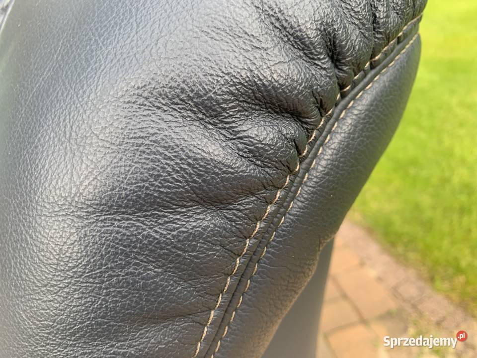 NATURIA NIEMIECKI NAROŻNIK Z FOTELEM SKÓRA Kalety