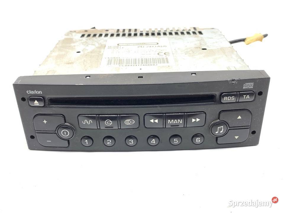 RADIO CITROEN C2 96552632XT 0317 ODTWARZACZ Części samochodowe