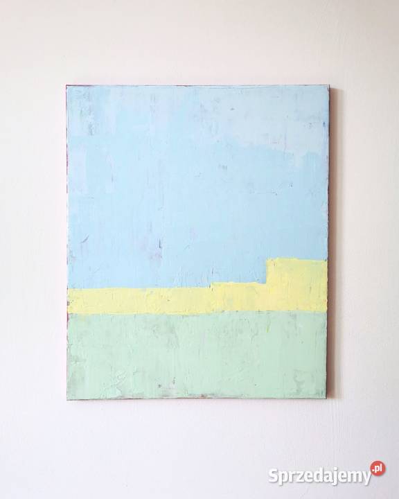 OBRAZ Równowaga ABSTRAKCJA Minimalistyczna 50x60 Łódź sprzedam