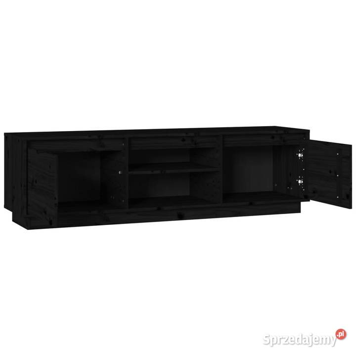 Szafka pod telewizor czarna 140x35x40 lite Warszawa sprzedam