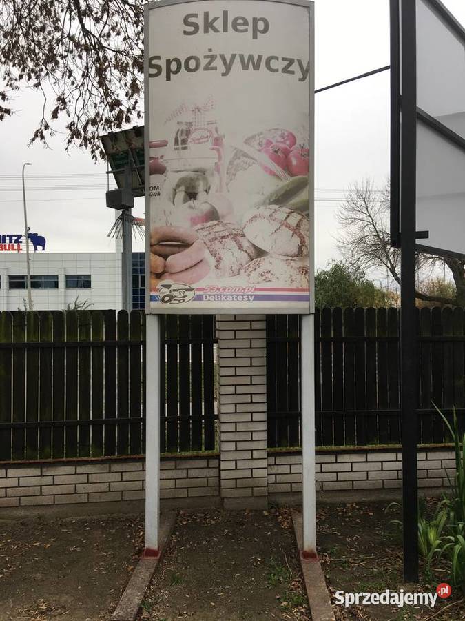 Reklama podświetlana wolnostojąca mazowieckie