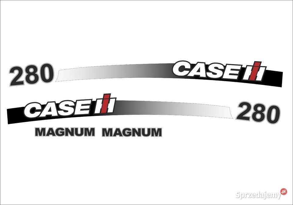 Naklejki case magnum 280 zamienniki Pozostałe Świecie