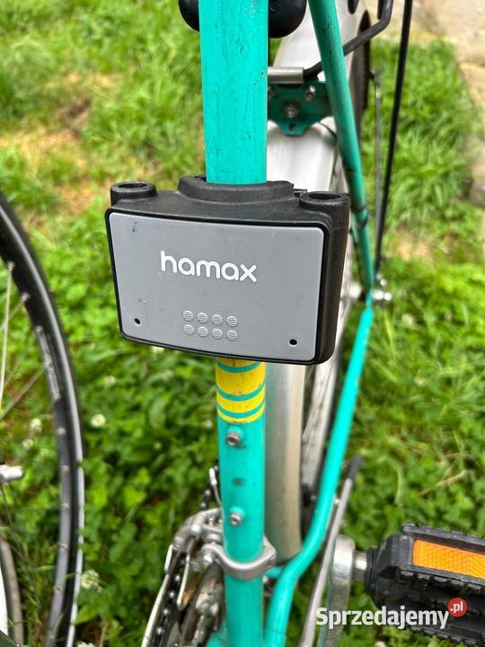 Siodełko rowerowe HAMAX z kaskiem Wrocław sprzedam