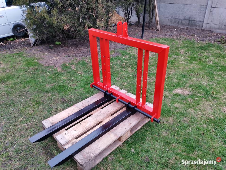 Widły do palet paleciak na tył do ciągnika Kłobuck