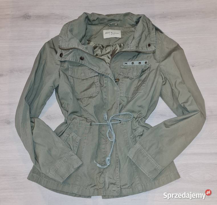 Kurtka parka damska ćwieki 36S Łódź