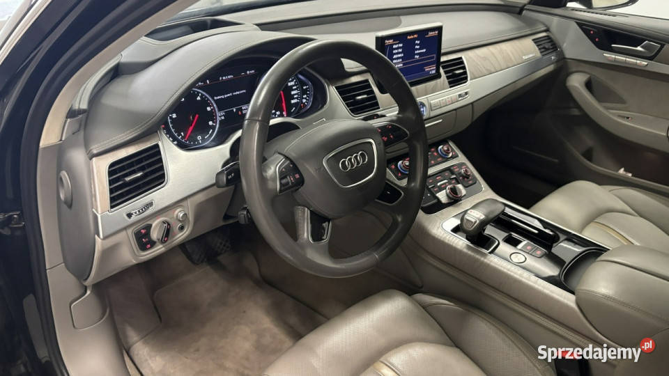 Audi A8 Quattro 30 TDi DPF Tiptronic D5 2017 elektrochrom. lusterko wst. mazowieckie Grójec