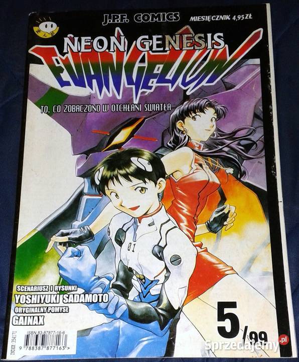 Neon Genesis Evangelion 27 1999 Rok wydania 1999 Chełm sprzedam