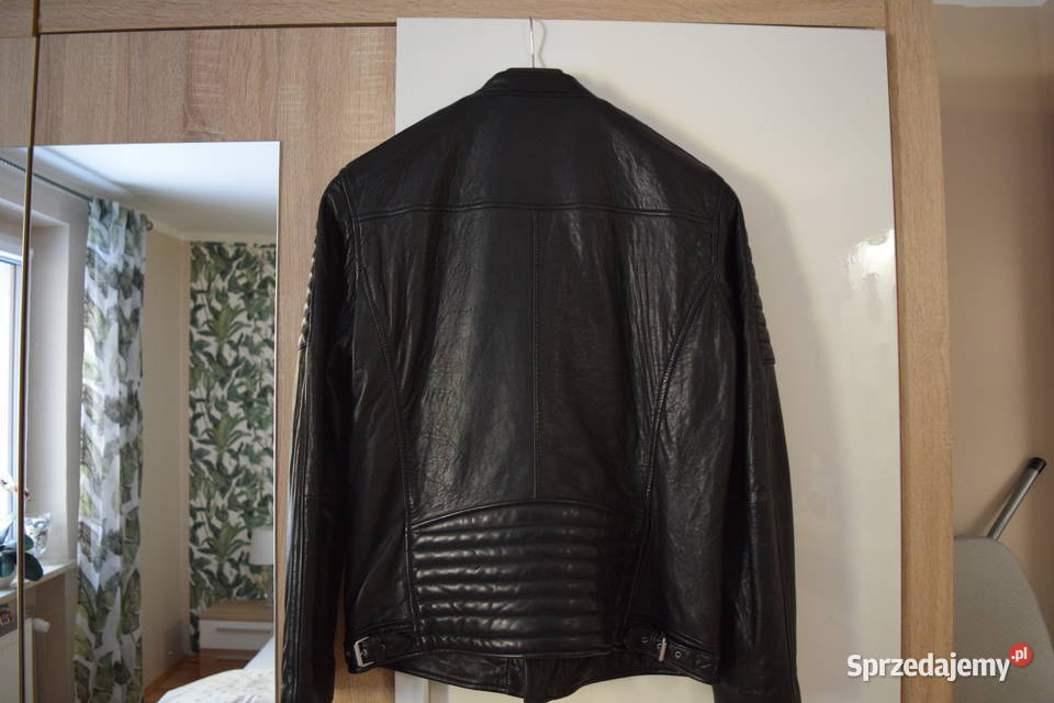 Kurtka Ramoneska Skórzana Nowa Okazja Rozmiar XL Kurtki i płaszcze Olsztyn