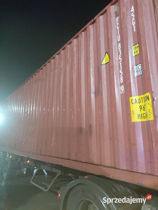 Kontenery morskie kontenery magazynowe 40hc Kraków