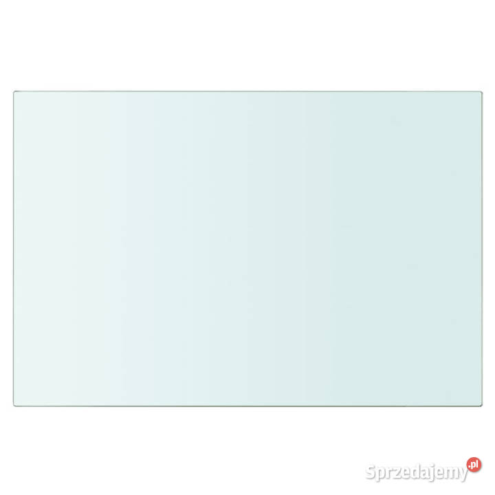 Półki 2 panel z bezbarwnego szkła 20 x 25 Warszawa