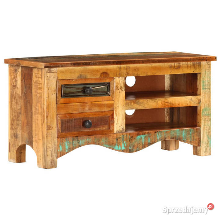Szafka pod TV 80x30x40 lite drewno z odzysku Warszawa sprzedam