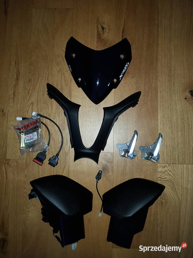 Yamaha Xmax 125 300 400 schowki kokpit szyba lubelskie Radzyń Podlaski