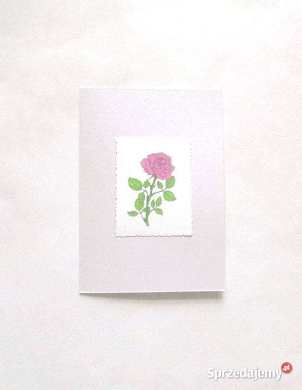 róża kartka fajne kartki kartka bez życzeń Dom i Ogród Olsztyn