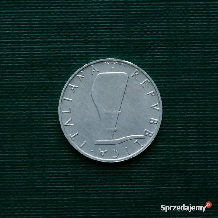 WŁOCHY 5 lirów 1990r Gliwice