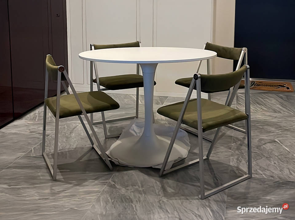 4 Krzesła Vintage Mid Century lata 70 mazowieckie Warszawa