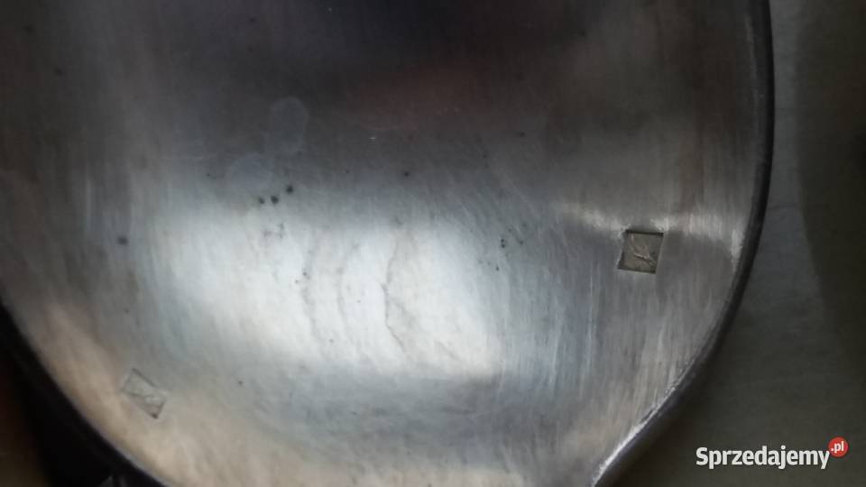 Nóże złocone z PRLu sztućce linia lotnicza TAP Płońsk