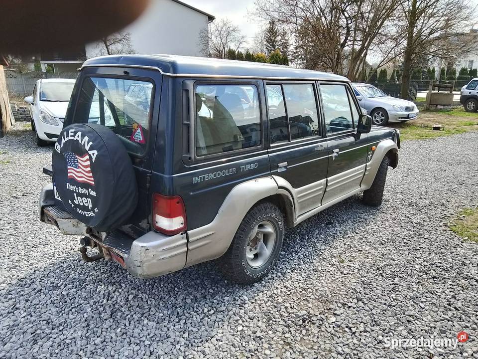 Hyundai galloper 25 TDI 44 98 r zamiana Łączany