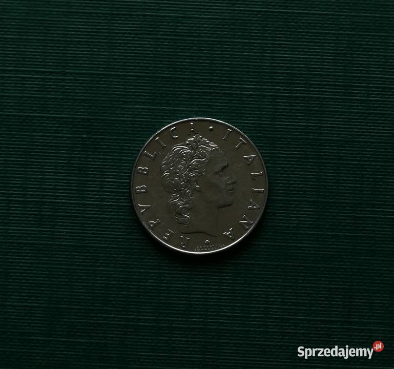 WŁOCHY 50 lirów 1975r Numizmatyka śląskie Gliwice