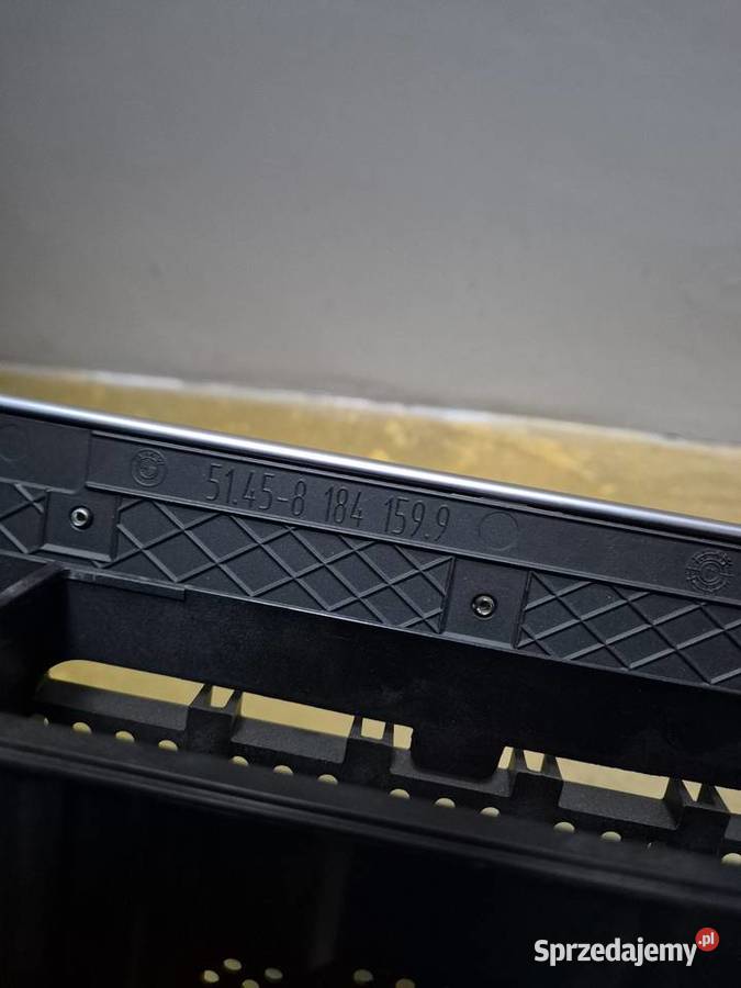 BMW E39 ramka osłona dekor aluminiowy radia Łódź