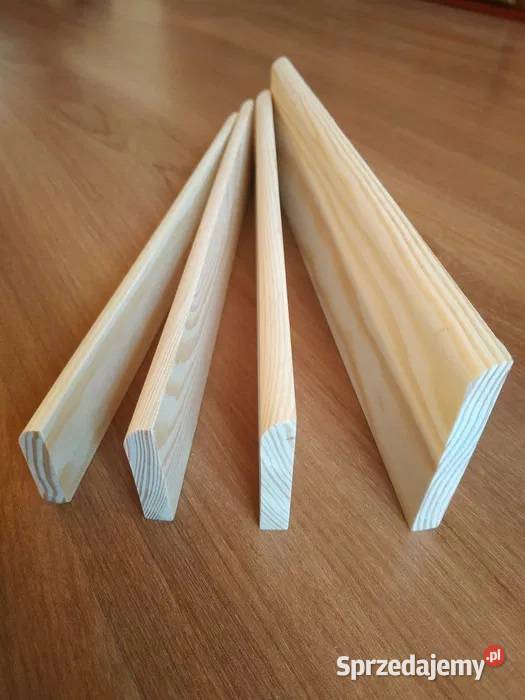 Listwa wykończeniowa drewniana cokół sosna 10x40 podlaskie Narew