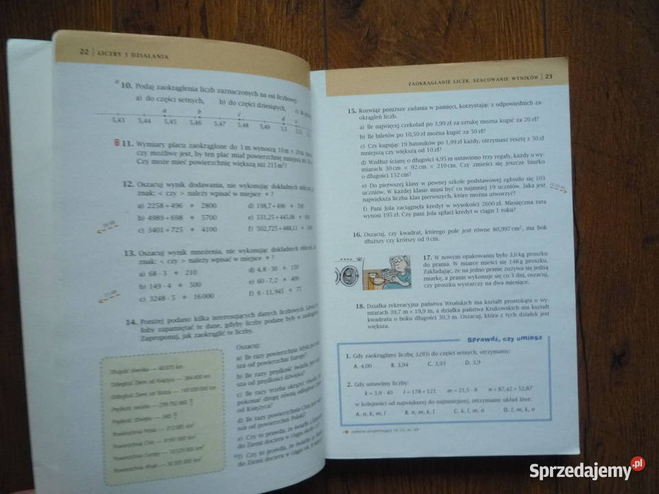 Matematyka Z Plusem Klasa 7 ćwiczenia Str 14 Matematyka z plusem 7. Podręcznik GWO Szczecin - Sprzedajemy.pl