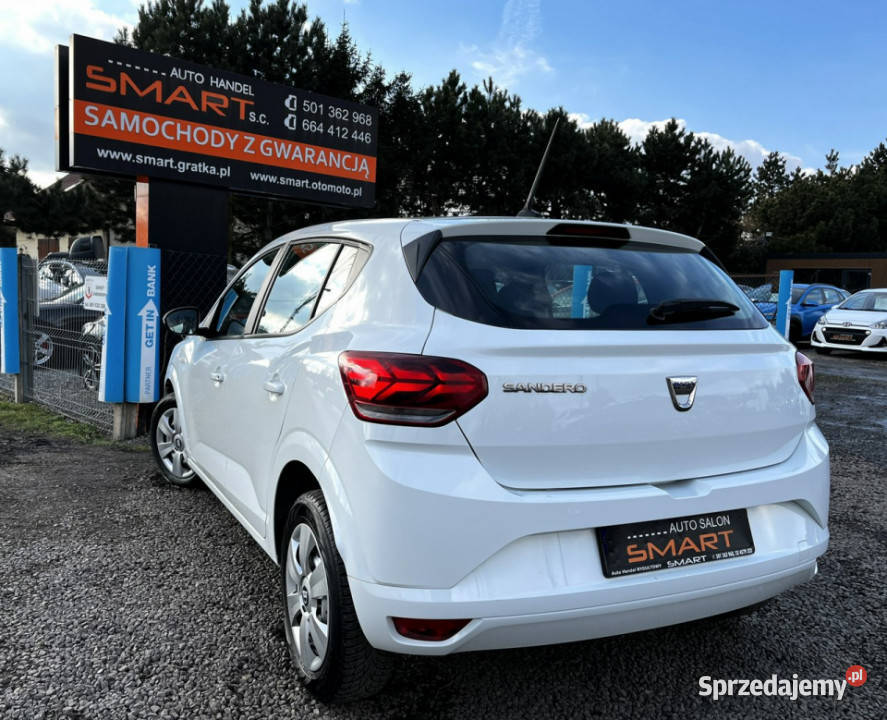 Dacia Sandero 10 Benzyna Gaz Klim Ledy III 2020 wspomaganie kierownicy Rydułtowy