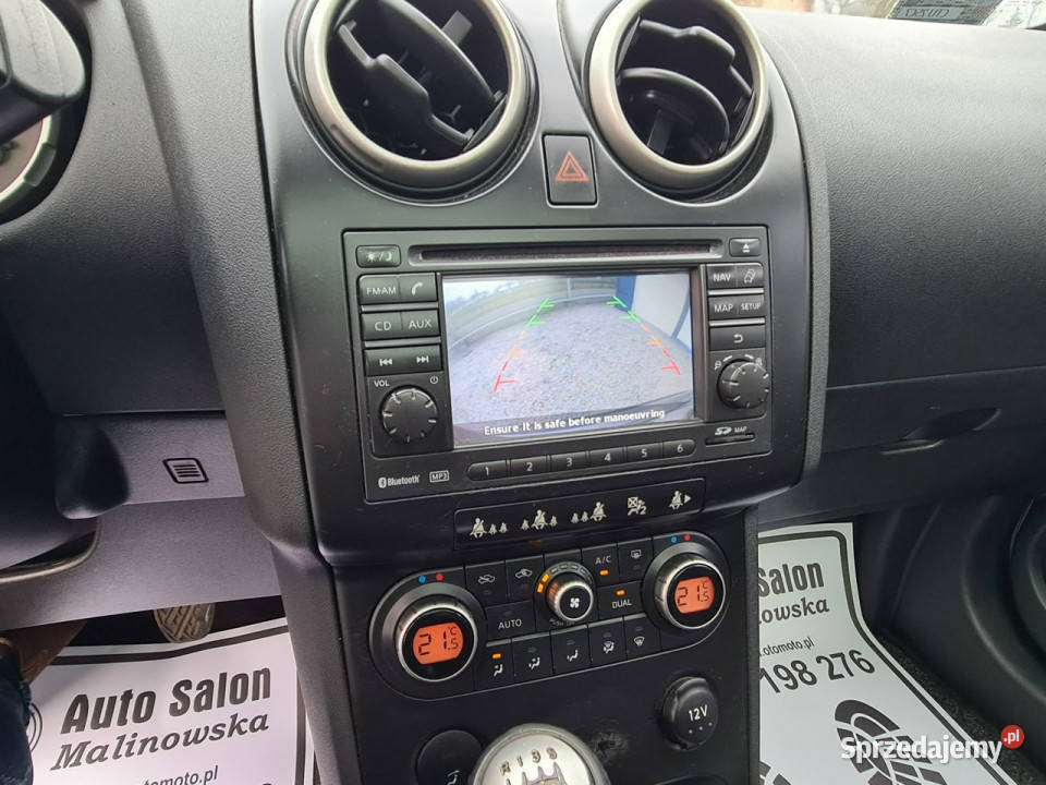 Nissan Qashqai2 7Osób 20 dCi 150 SzklanyDach tempomat Wągrowiec