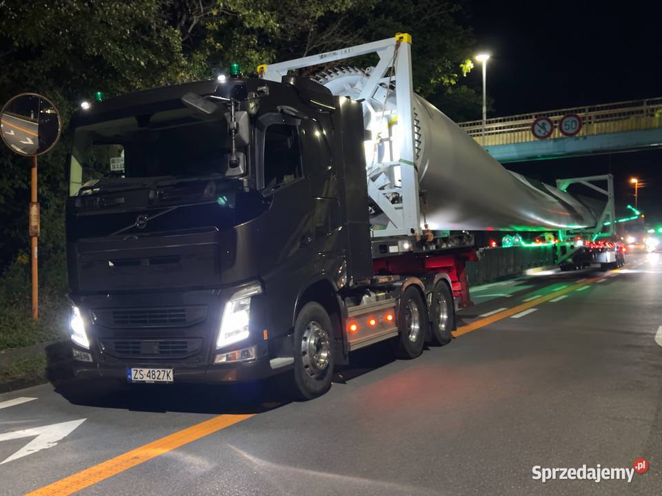 Transport elementów turbin wiatrowych i długich zachodniopomorskie Koszalin