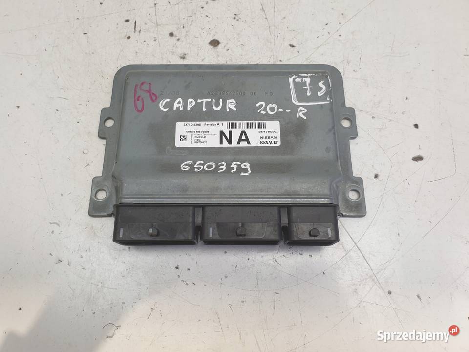 Renault Captur II 10 TCe STEROWNIK SILNIKA Chełm
