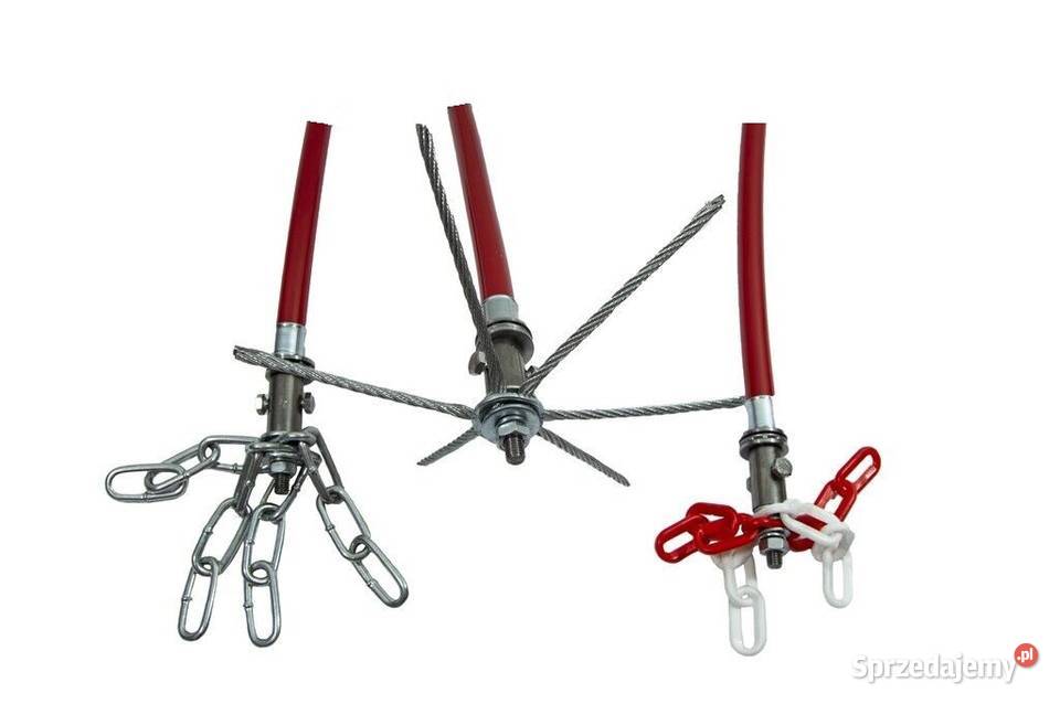 Przyrząd do czyszczenia komina na wiertarkę 8m Wrocław