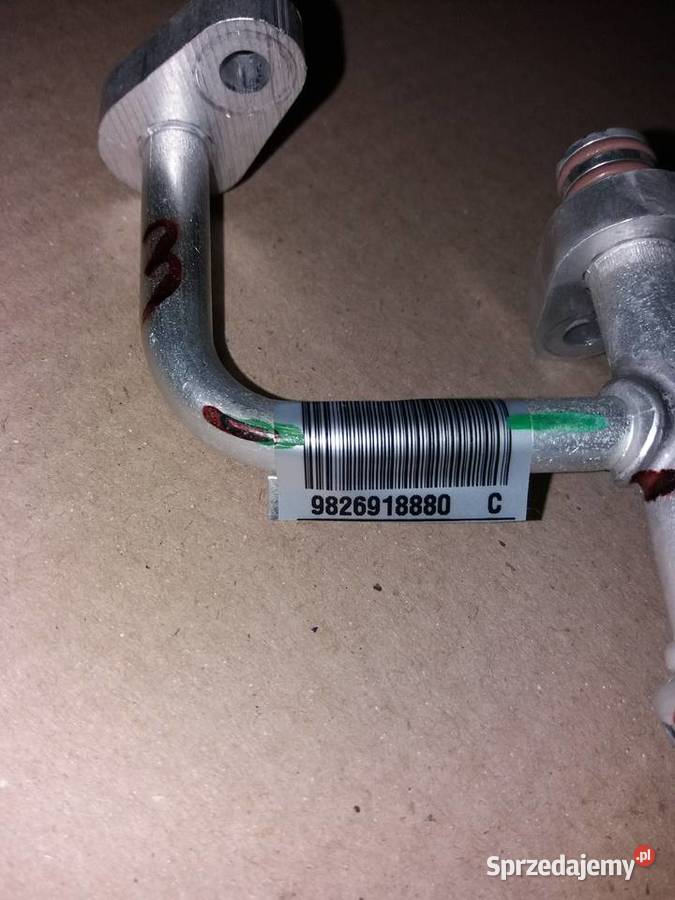 Rurka klimatyzacji Opel Peugeot 9826918880 klimatyzacja Oleśnica