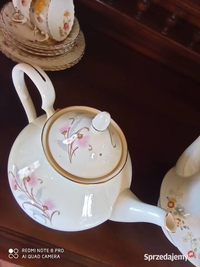 Dzbanek do herbaty Paragon England O poj 1250 ml Antyki, Sztuka, Kolekcje