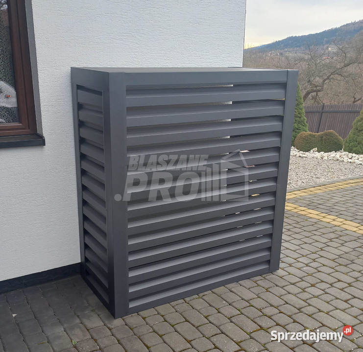 Osłona pompy ciepła 110x50x150 antracyt GP329 Dąbrowa Górnicza