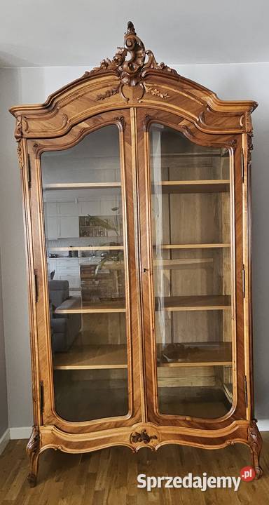 BIBLIOTEKA FRANCUSKA ROCOCO DWUDRZWIOWA Warszawa