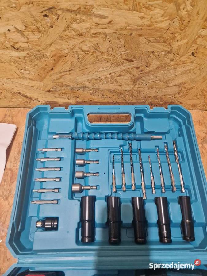 KLUCZ UDAROWY AKUMULATOROWY DO KÓŁ ZESTAW 2x AKU sprzedam