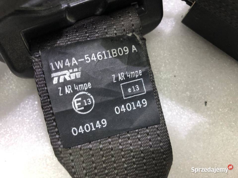 PAS LEWY TYŁ 1W4A54611B09A JAGUAR STYPE osobowe Pasy bezpieczeństwa