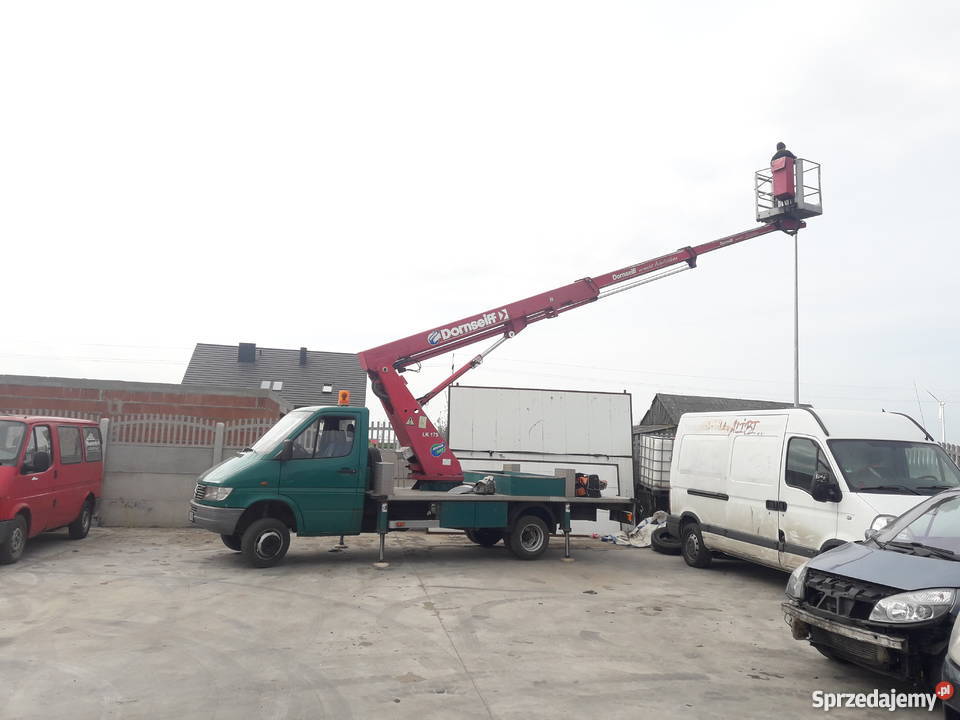 podnośnik koszowy mercedes sprinter