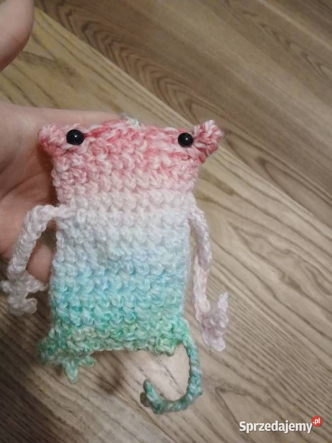 Breloczek żaby kolorowy