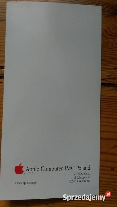 Macintosh foldery katalog itp Lębork sprzedam