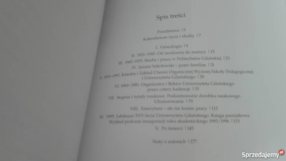 Profesor Janusz Sokołowski pierwszy rektor pomorskie Gdańsk