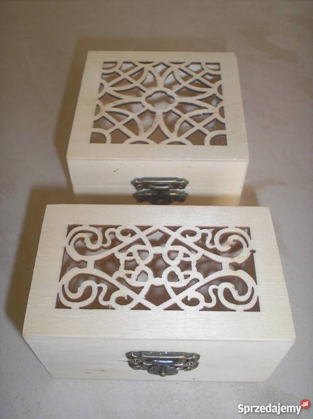 Nowa drewniana szkatułka Kraków