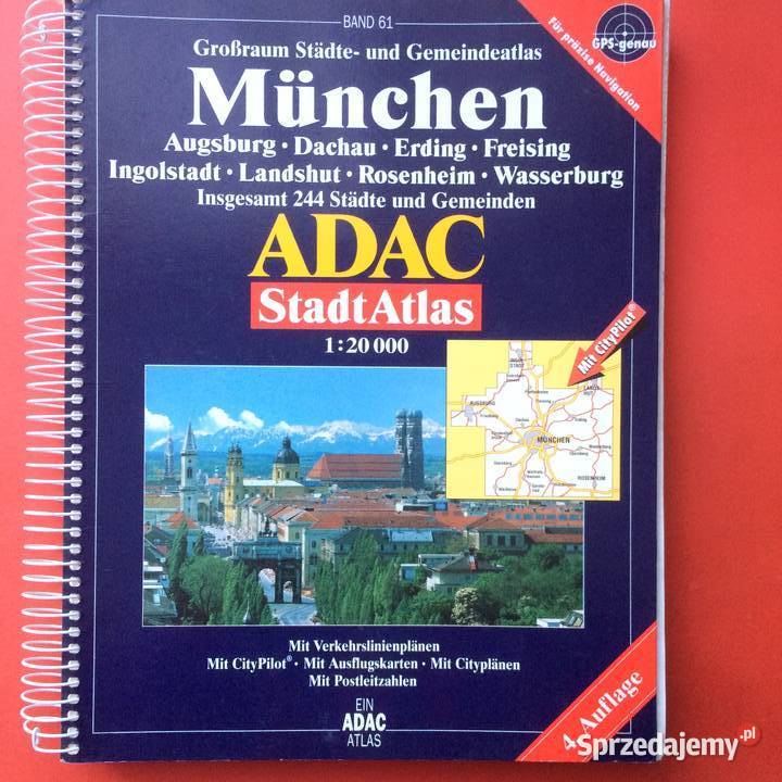 2118 Atlas Monachium i Okolic zachodniopomorskie Szczecin sprzedam