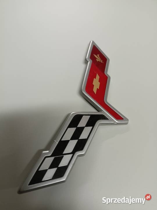 Corvette C5 znaczek emblemat Dąbrówka